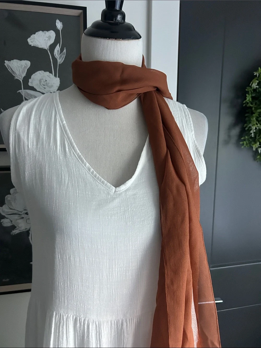 N/A elegant rust